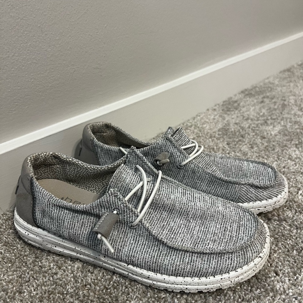 Hey Dude Gray Women's Loafers